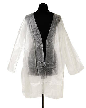 Куртка біла для пресотерапії з поясом L/XL Doily