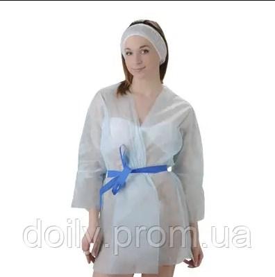 Куртка для пресотерапії з поясом Doily, XXL, 1 шт/пач, блакитна