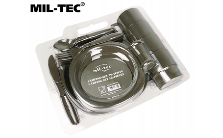 Туристичний посуд Mil-tec набір на 4 персони, фото 3