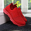 Кросівки жіночі текстильні червоні Гіпаніс 4119, фото 7