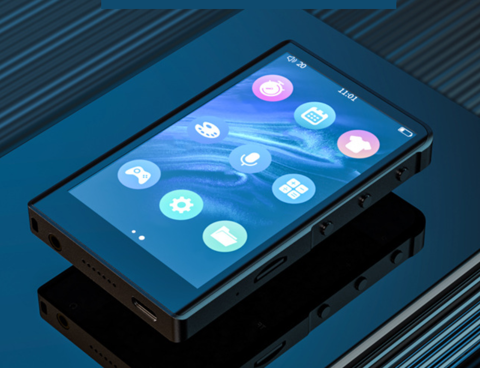 MP3 MP4 плеєр Ruizu H9 3.8" Bluetooth Hi-Fi 32Gb із зовнішнім динаміком