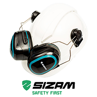 Наушники противошумовые с креплением на каску 3050 Sizam Optimum-Helm 26dB черный 35035