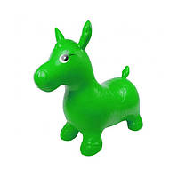 Детский прыгун Лошадка зеленый, RB-11(Green)