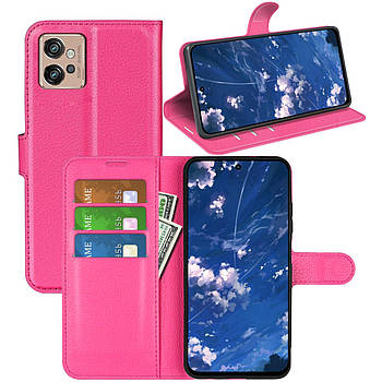 Чохол-книжка Litchie Wallet для Motorola G32 Rose