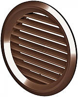 Решетка вентиляционная дверная Vents MB 50/4 бВс коричневая