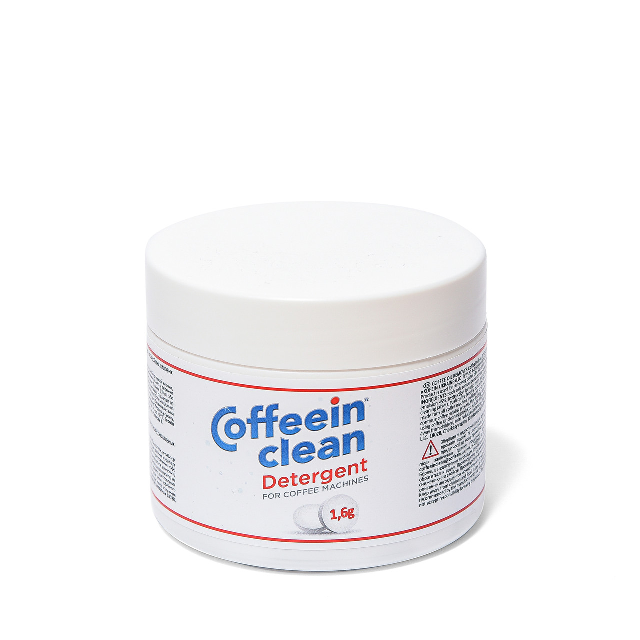 Таблетки для Удаления Кофейных Масел Coffeein Clean Detergent 100х1,6г ...