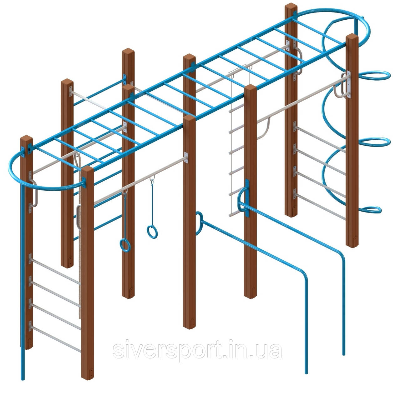 Гімнастичний комплекс "Друзі" SiverSport KID691, фото 1