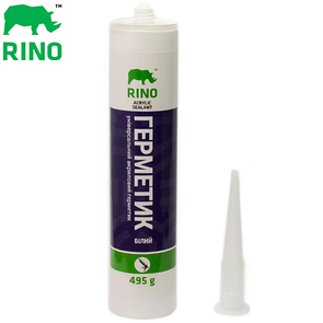 Герметик санітарний акриловий Rino Acrylic Sealant білий 495 г