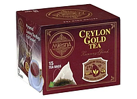 Чорний чай Цейлон Голд в пакетиках Млесна паперова коробка 30 г