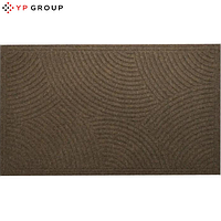 Коврик придверный текстильный на резиновой основе YP-Group К-501 коричневый 40x60 см