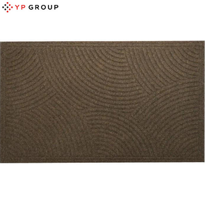 Килимок придверний текстильний на гумовій основі YP-Group К-501 коричневий 40x60 см