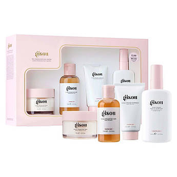 Набір для комплексного догляду за волоссям Gisou Honey Infused Cleanse & Care Routine 73 мл x 2 + 50 мл + 59 мл