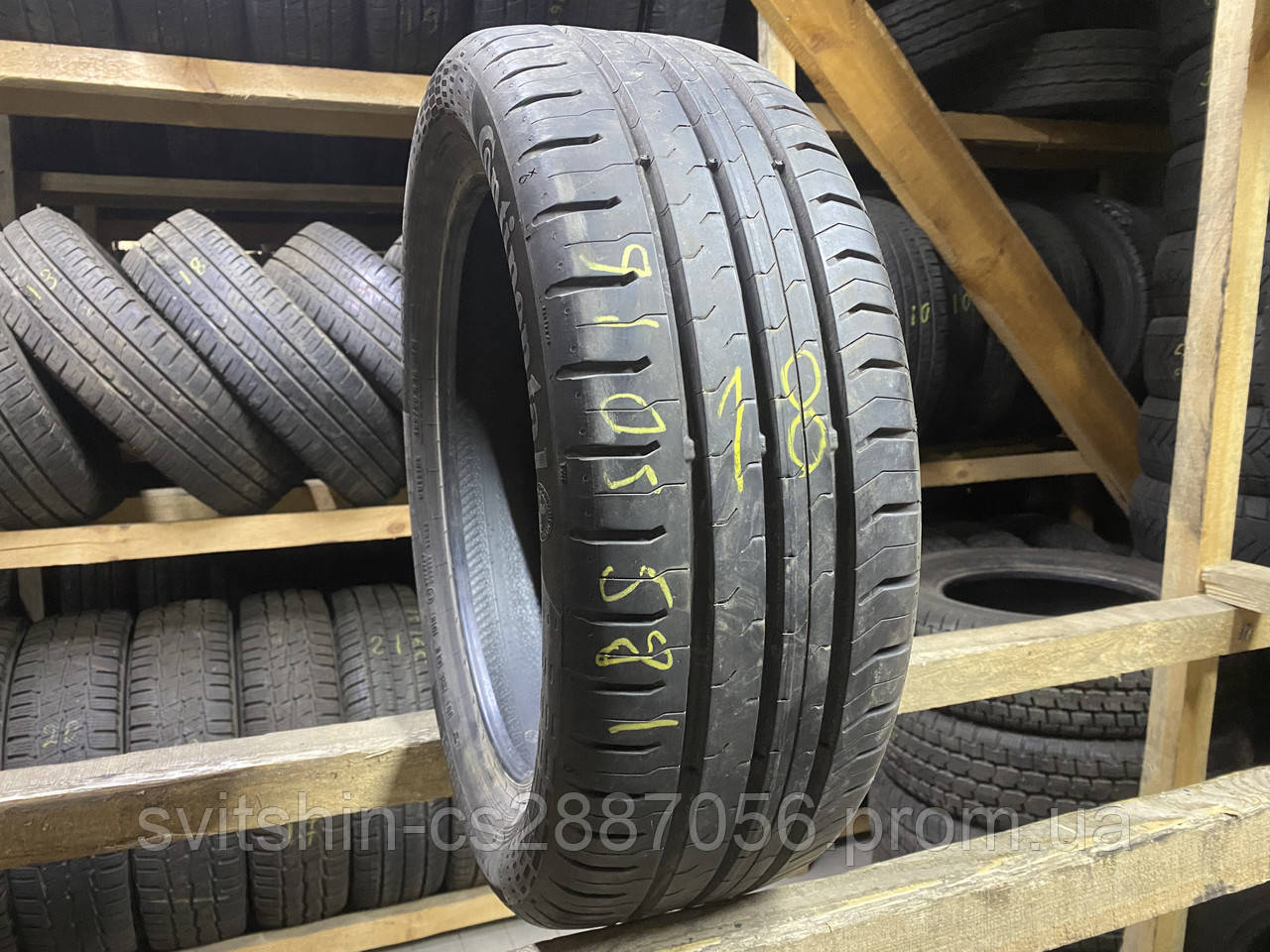 Розпаровка 185/50R16  Continental ContiEcoCotact5 6.5мм 18рік