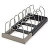 Розширюваний тримач для зберігання з неіржавкої сталі DISH RACK, фото 4