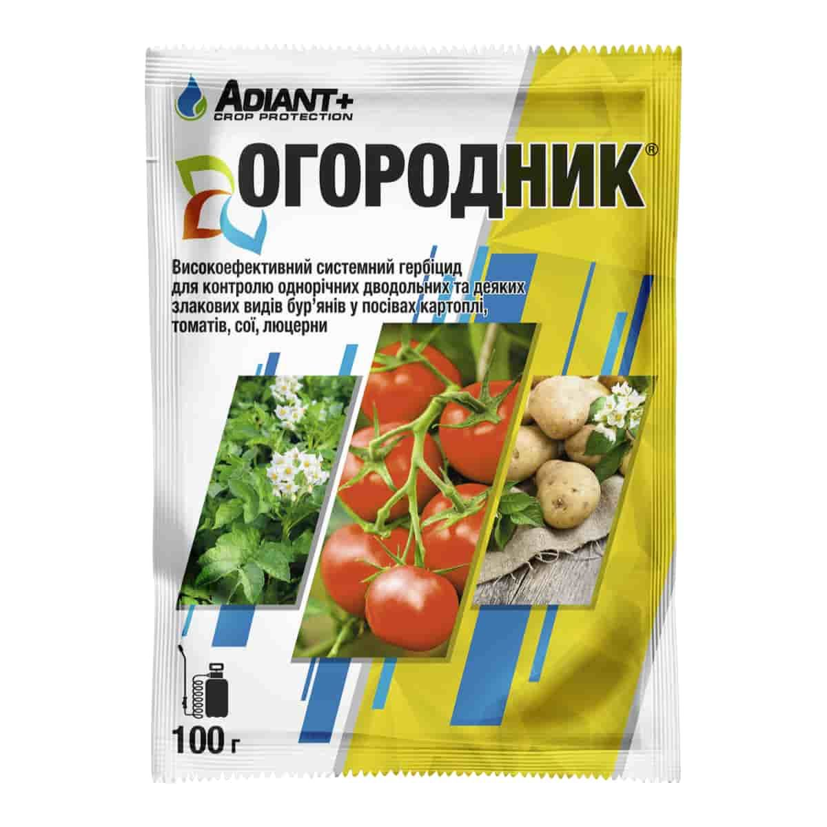 Гербіцид Огородник 100 г, Adiant +