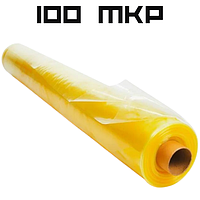Пленка полиэтиленовая УФ-стабилизированная Intercom 100 мкр 6х50 м желтая