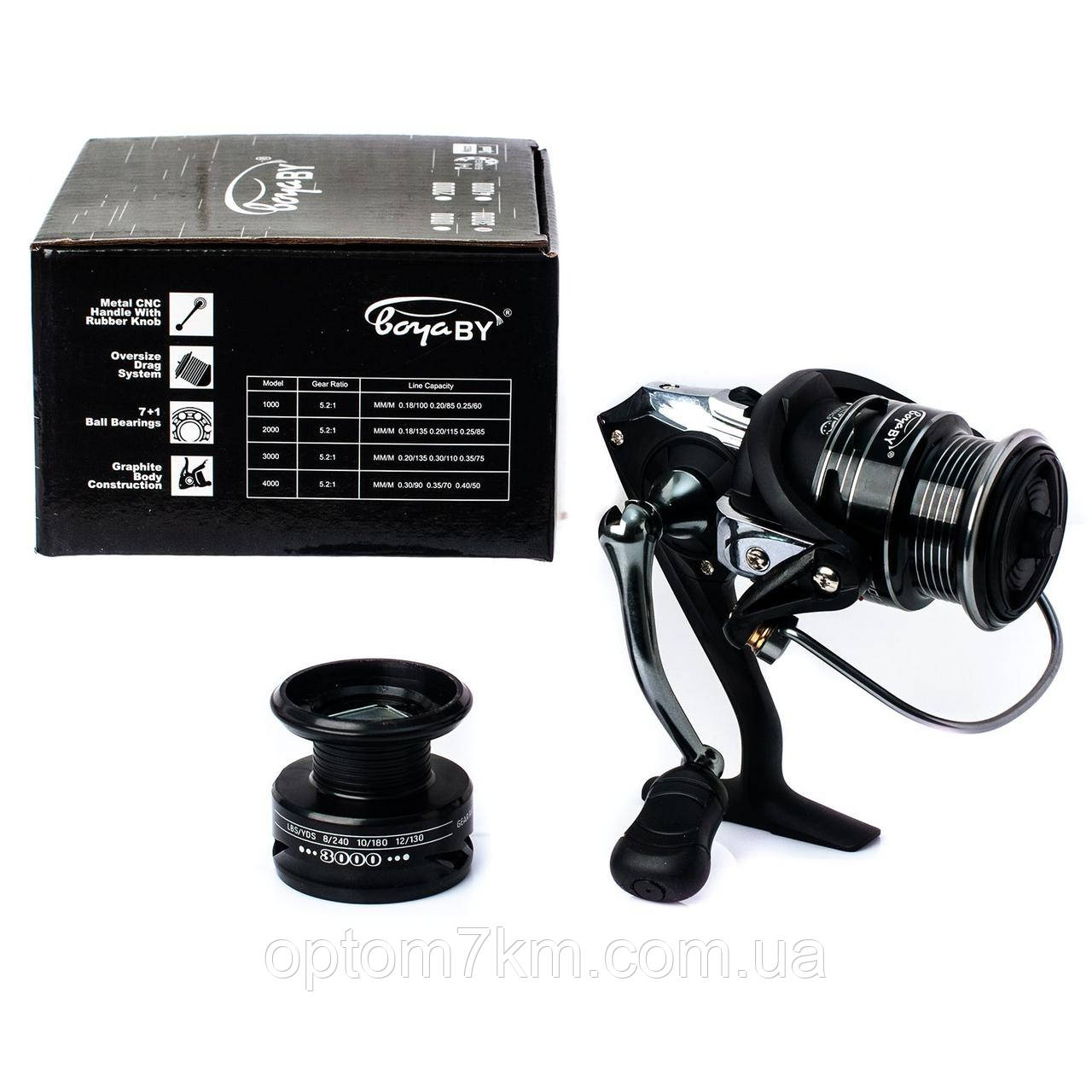 Котушка BoyaBy ZJ1000 7+1bb