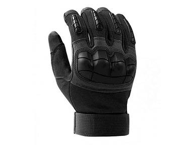 Перчатки захисні спеціального призначення р.L повнопалі із захистом тильної частини чорний ТМ Sizam FG