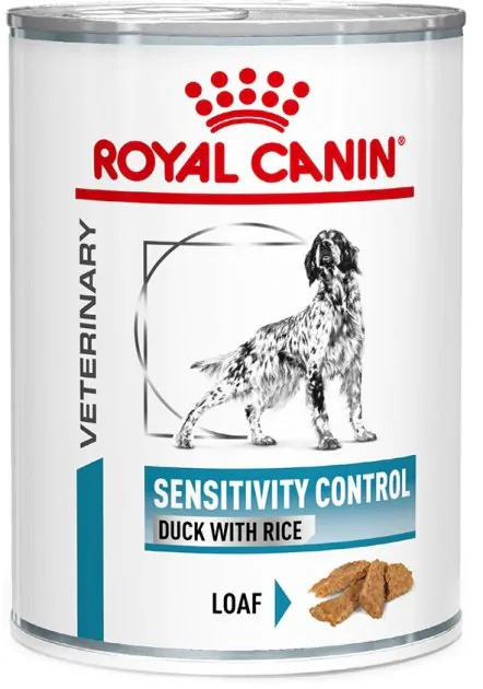 Royal Canin Sensitivity Control вологий лікувальний корм для собак при харчовій алергії, качка, 0.41КГ х 12 шт