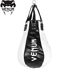 Мішок боксерський із лямками Venum Classic Upper Cut Training Bag Black White, чорно-білий