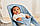 BabyBjorn - Крісло-шезлонг Bouncer Bliss Cotton Petal Quilt, Blue (блакитний), фото 10
