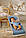 BabyBjorn - Крісло-шезлонг Bouncer Bliss Cotton Petal Quilt, Blue (блакитний), фото 7