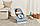 BabyBjorn - Крісло-шезлонг Bouncer Bliss Cotton Petal Quilt, Blue (блакитний), фото 11