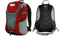 Рюкзак Terra Incognita "Link 16" (червоний/сірий) - для поїздок на роботу, до університету, прогулянок, та походів