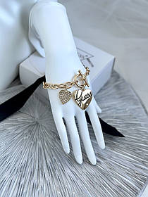 Браслет GUESS серце з підвіскою