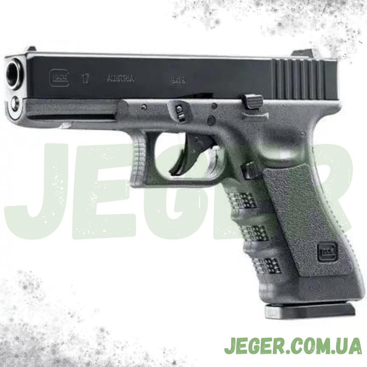 Пневматичний пістолет Umarex Glock 17 Blowback Black BB (5.8361)