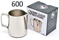 Питчер Rhinowares 600 мл ПРО Молочник Professional Milk Pitcher с метками