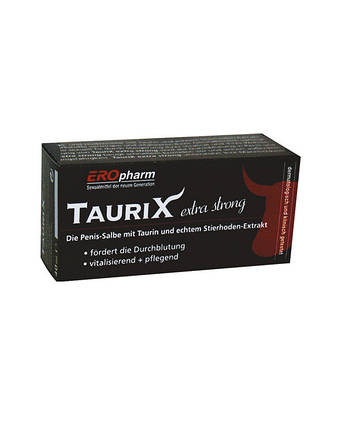 Крем для збільшення пінису Taurix extra strong, 40 мл, фото 1