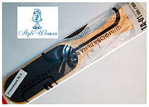 Терка для ніг Сталекс TD-01 100-180 грит дерево наждачний