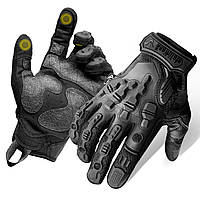 Zune Lotoo ZAG-6 Захисні тактичні рукавички з кевларом із захистом від порізів Повний палець чорний