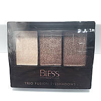 Тени для век тройные Bless Beauty Trio Fusion Eyeshadows №03