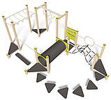 Ігровий гімнастичний комплекс SiverSport LK150.1 HDPE, фото 3