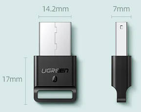 Бездротовий Bluetooth 4.0 USB адаптер Ugreen US192, фото 5