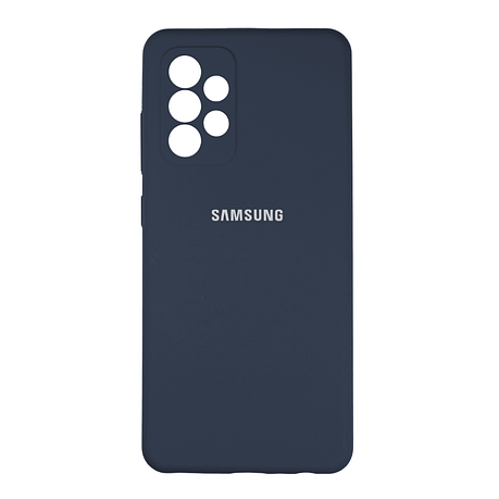 Чохол Silicone Case Premium для Samsung Galaxy A53 Dark Blue, фото 1