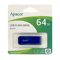 Флешка APACER Flash-Drive AH334 64GB blue