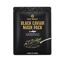 Маска тканевая Pax Moly Black Caviar с экстрактом черной икры