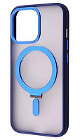 Чохол WAVE Attraction Case с MagSafe з підставкою для Iphone 14 Pro Max (Blue)