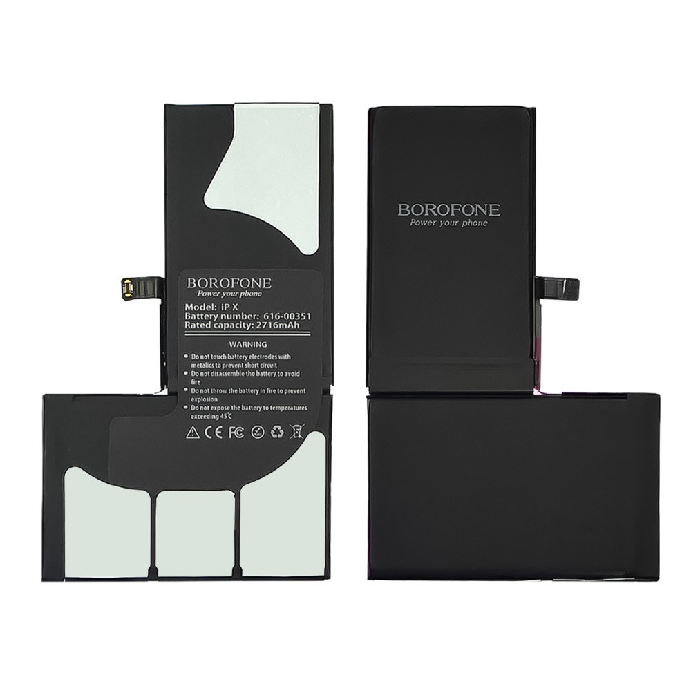 YUF Аккумулятор Borofone для Apple iPhone X, фото 1