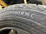 Розпаровка 195/60R16C Continental VanContact 4 Season 19рік 8+мм, фото 7