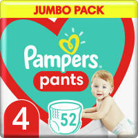 Подгузник Pampers трусики Maxi Pants Размер 4 (9-15 кг) 52 шт (8006540069264)