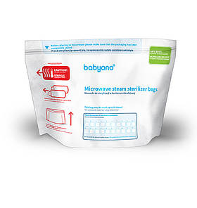 Пакети для стерилізації в мікрохвильовій печі BabyOno 5 шт