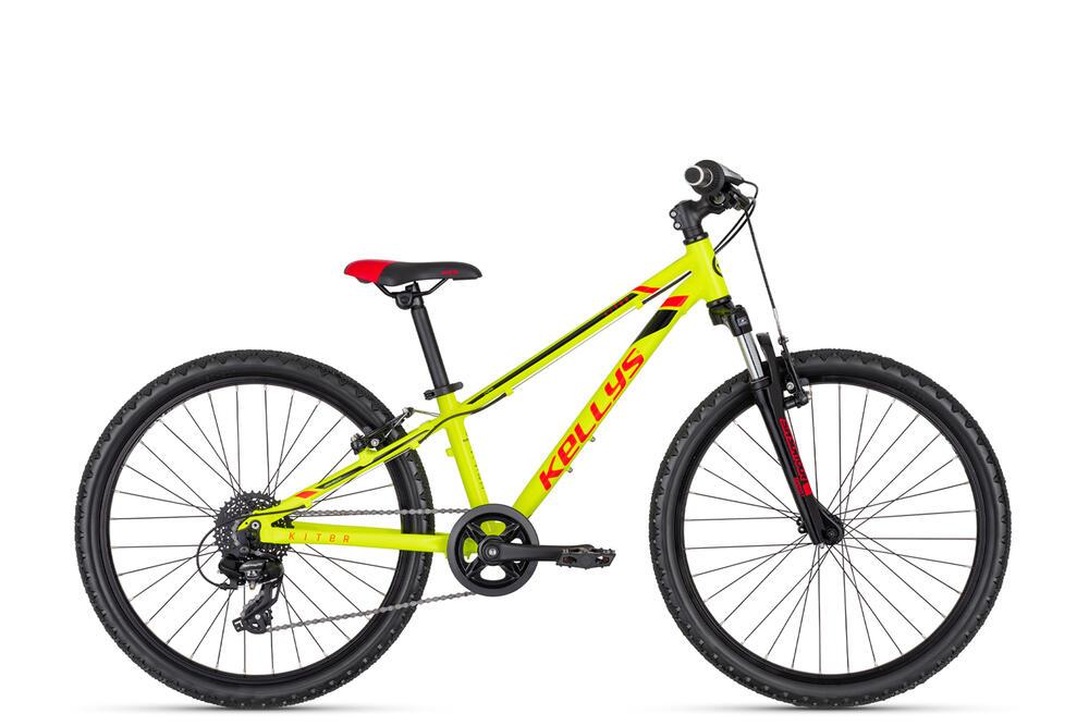 Велосипед дитячий Kellys Kiter 50 Neon Yellow (24˝) 280мм (8585053808046)