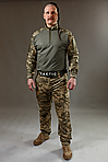Військова форма Tactic, тактичний костюм (убакс + штани), піксель