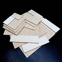 Фанера 130мм х 300мм х 4мм шліфована