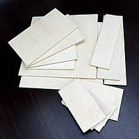 Фанера 130мм х 350мм х 4мм шліфована