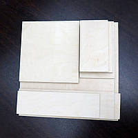 Фанера 700мм х 1000мм х 4мм шліфована